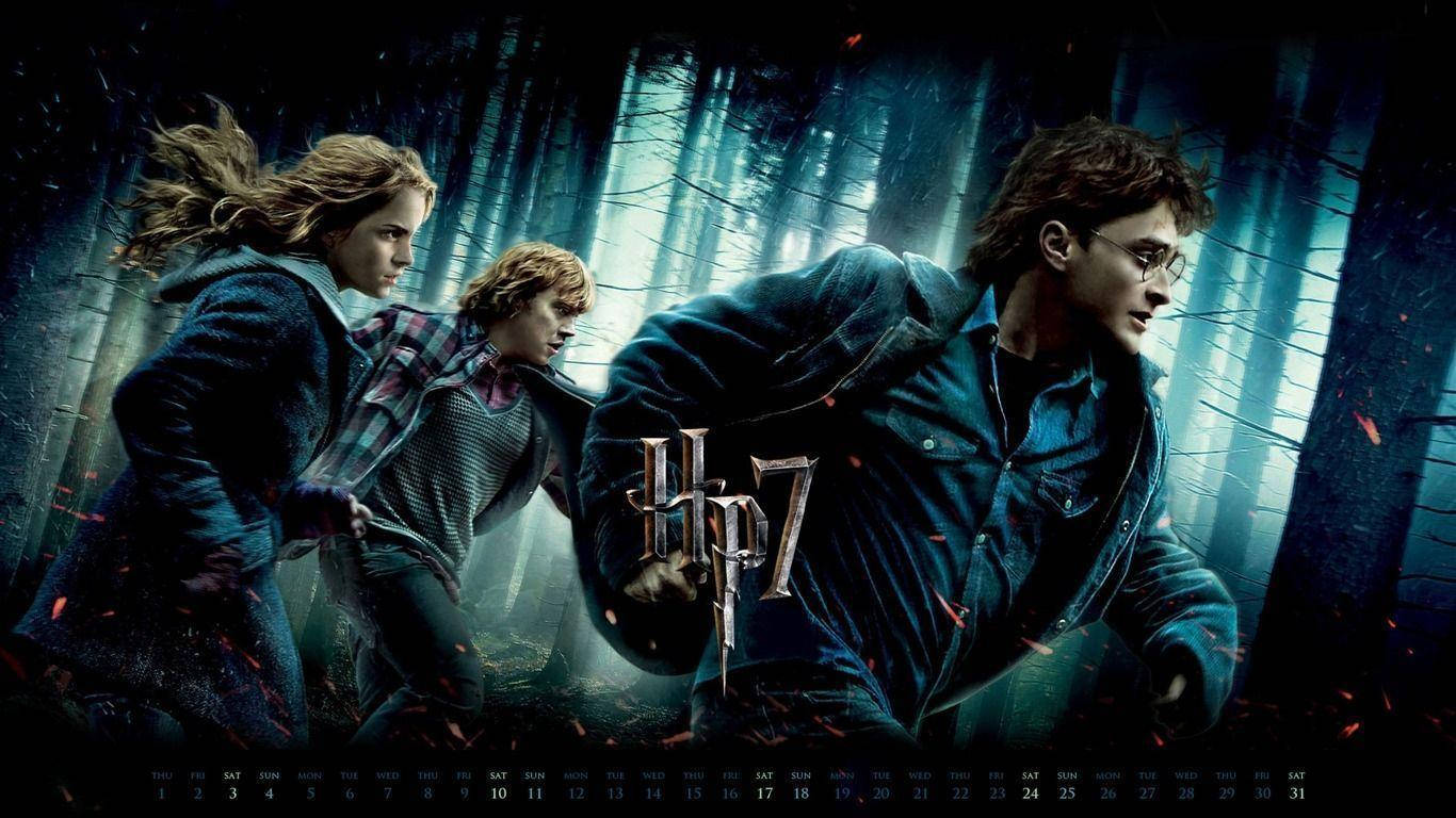 Mark Your Calendars For July 2021 - A Magical Time Ahead With Harry Potter Wallpaper