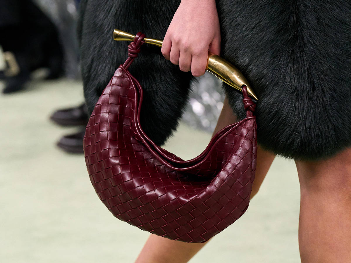 Maroon Bottega Veneta Bag Wallpaper