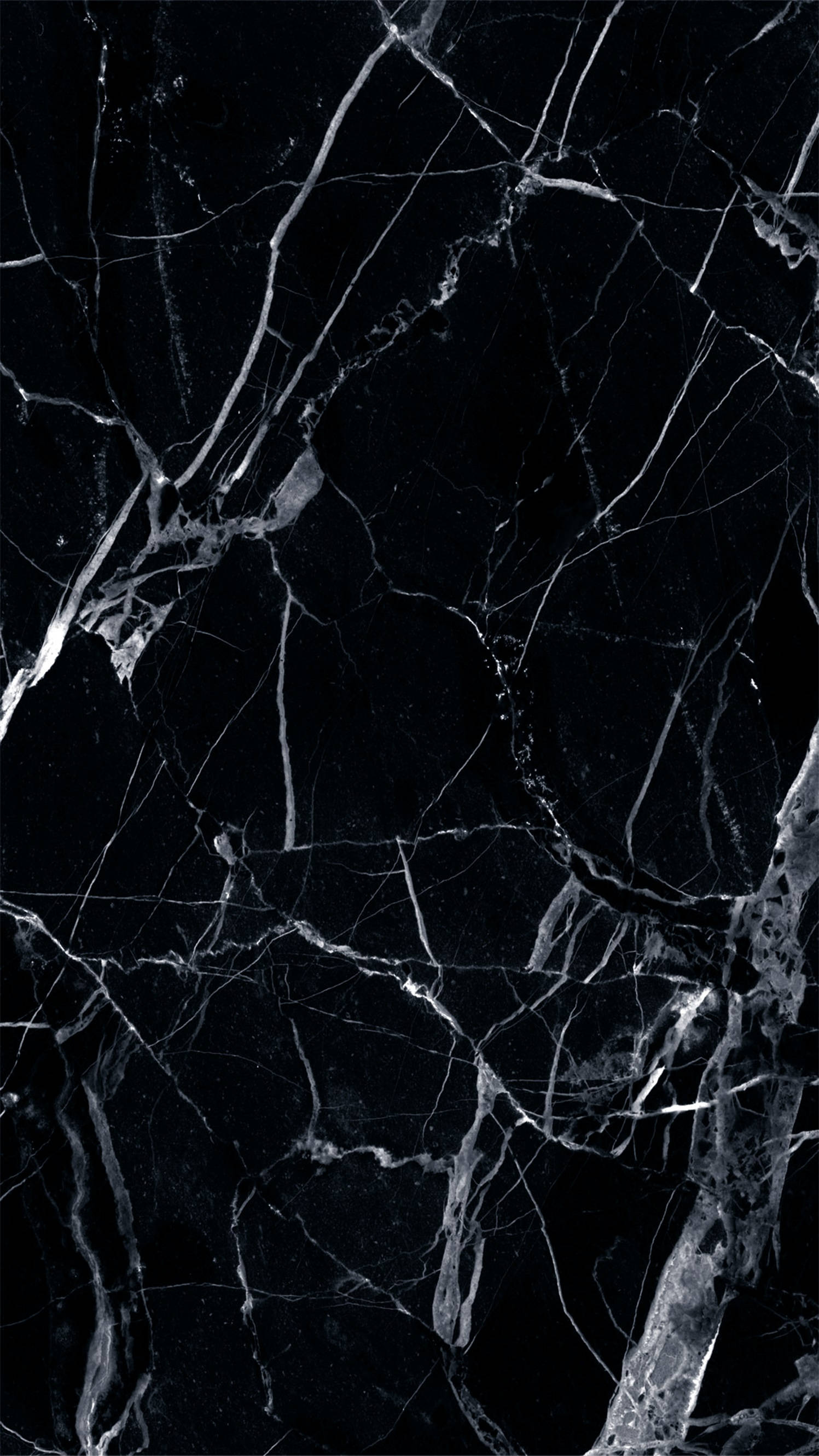 Marquina Black White Marble Iphone Wallpaper