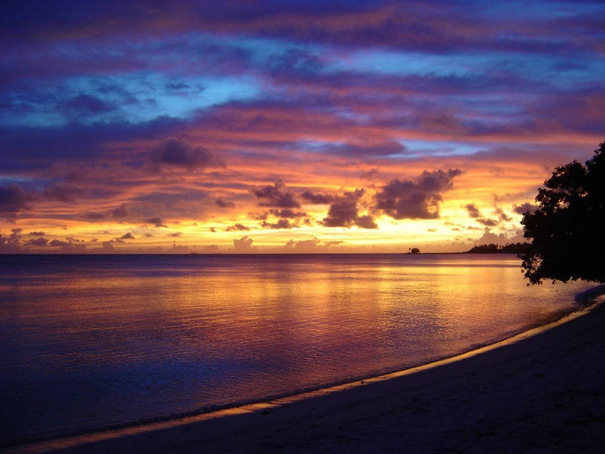 Marshall Islands Golden Hour Wallpaper