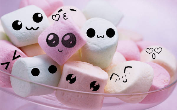 Marshmallow For Girl Phone Screensaver Wallpaper