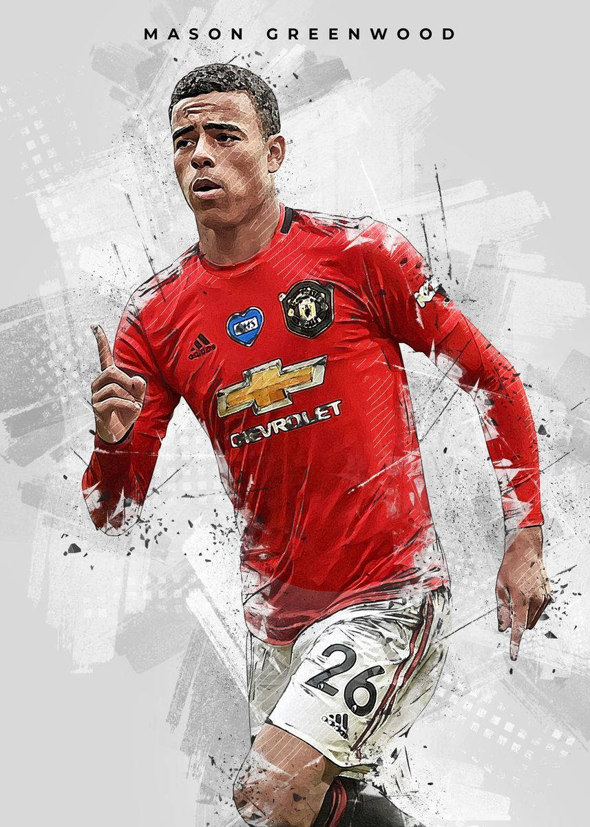 Mason Greenwood Art Wallpaper