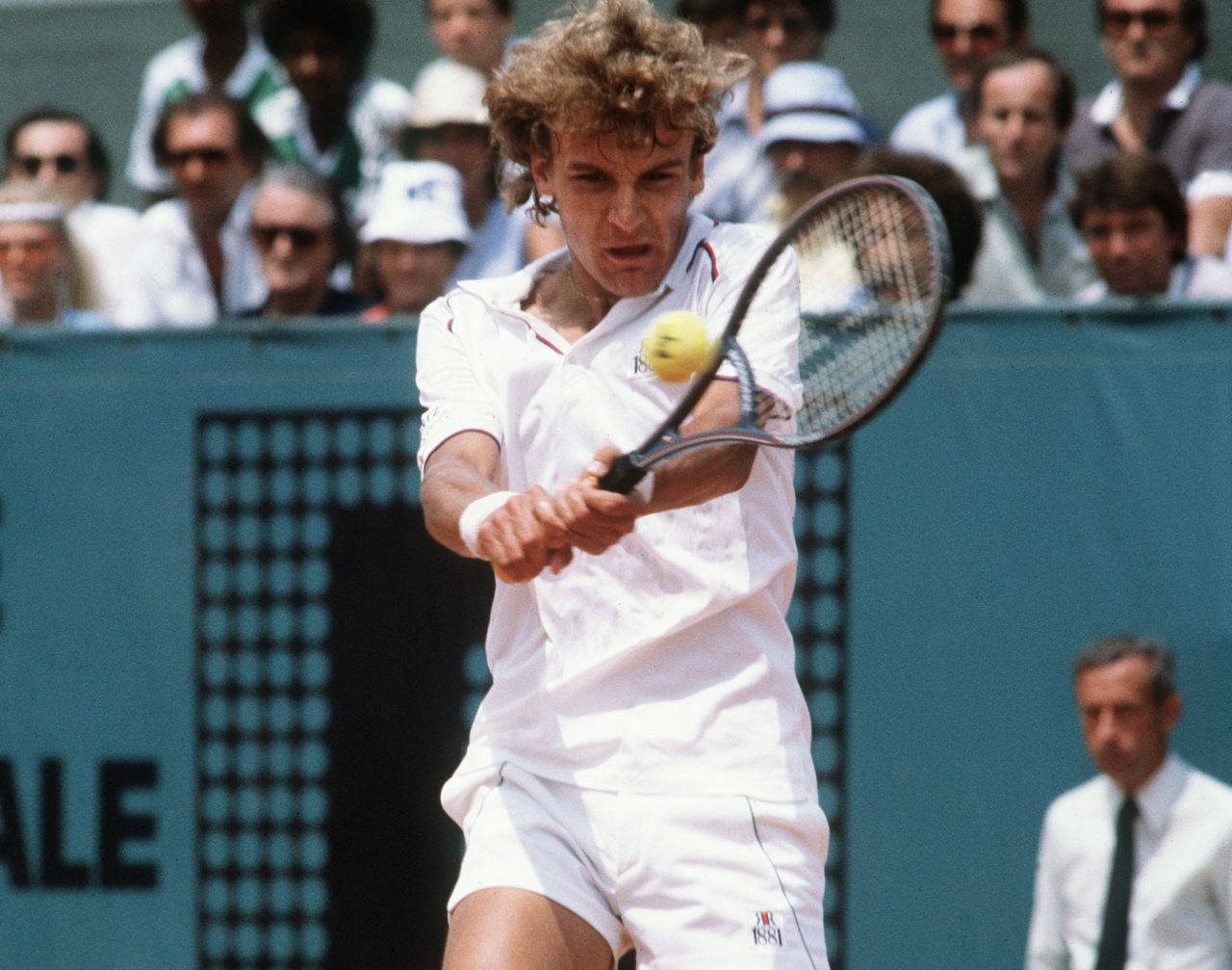 Mats Wilander Forehand Receive Wallpaper