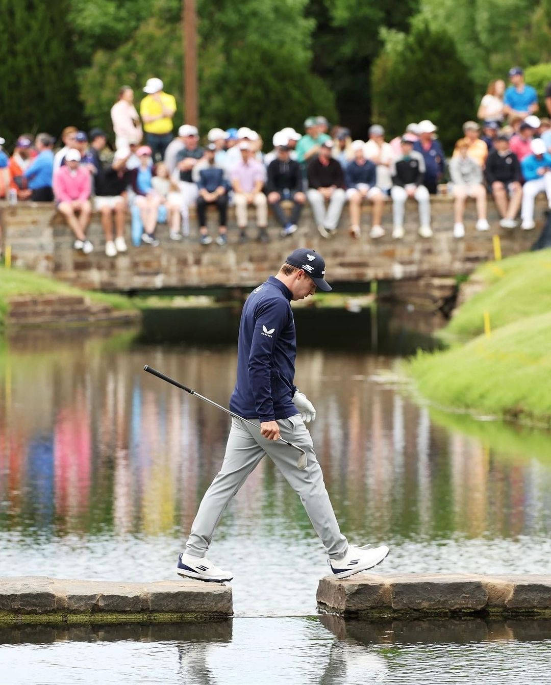 Matt Fitzpatrick Crossing Stone Bridge Wallpaper