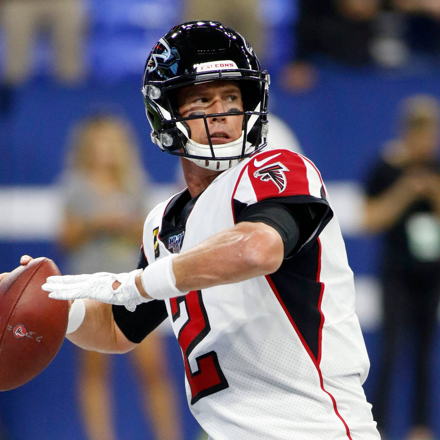 Matt Ryan Ready To Throw A Ball Wallpaper