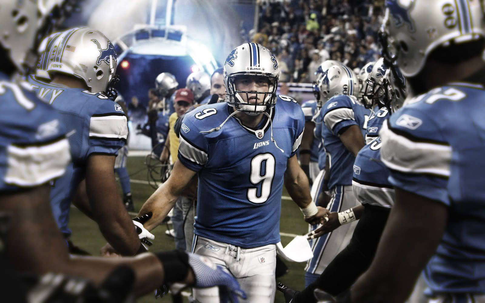 Matthew Stafford Detroit Lions Football Team Wallpaper