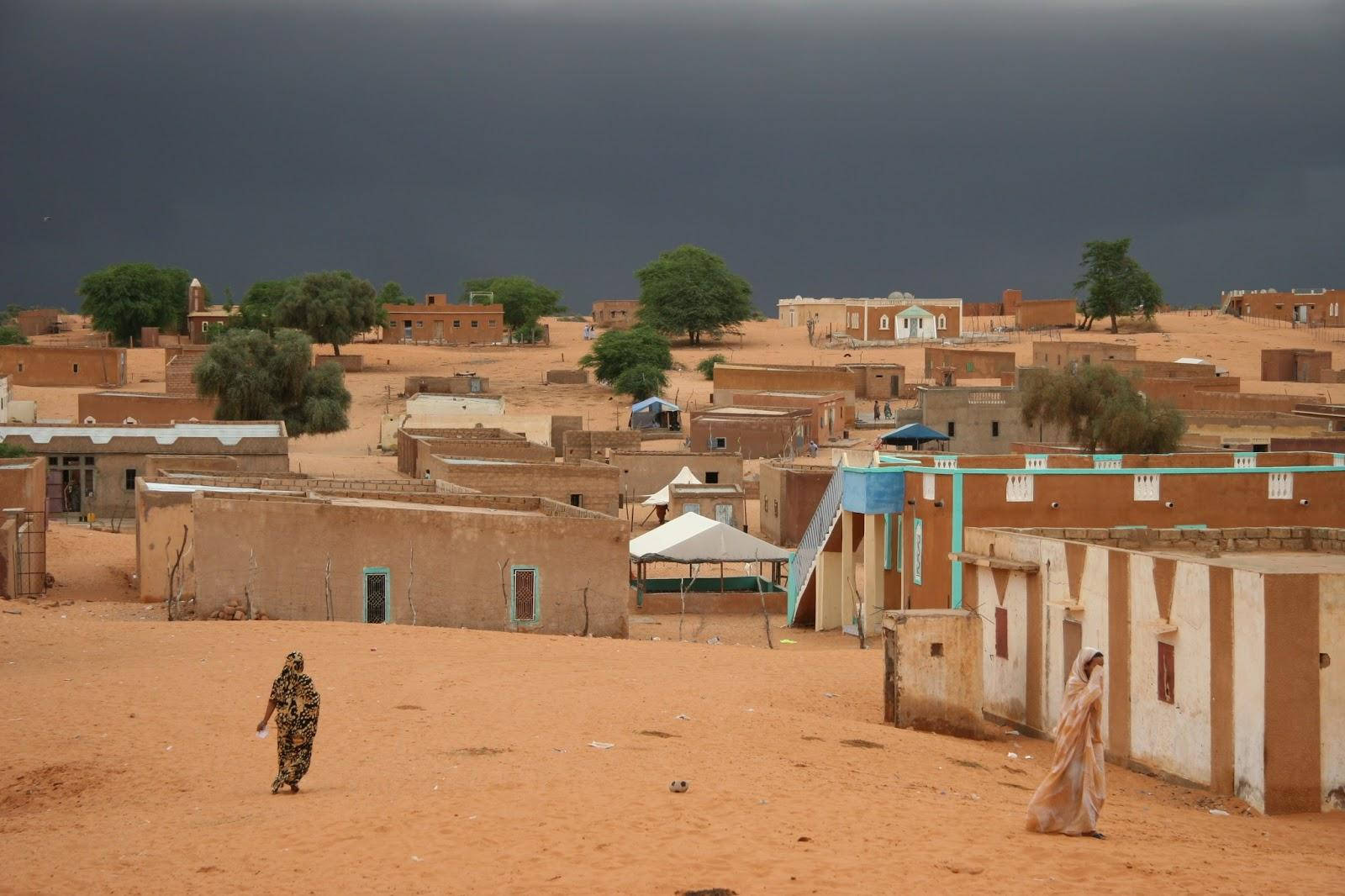 Mauritania Bareina Village Wallpaper