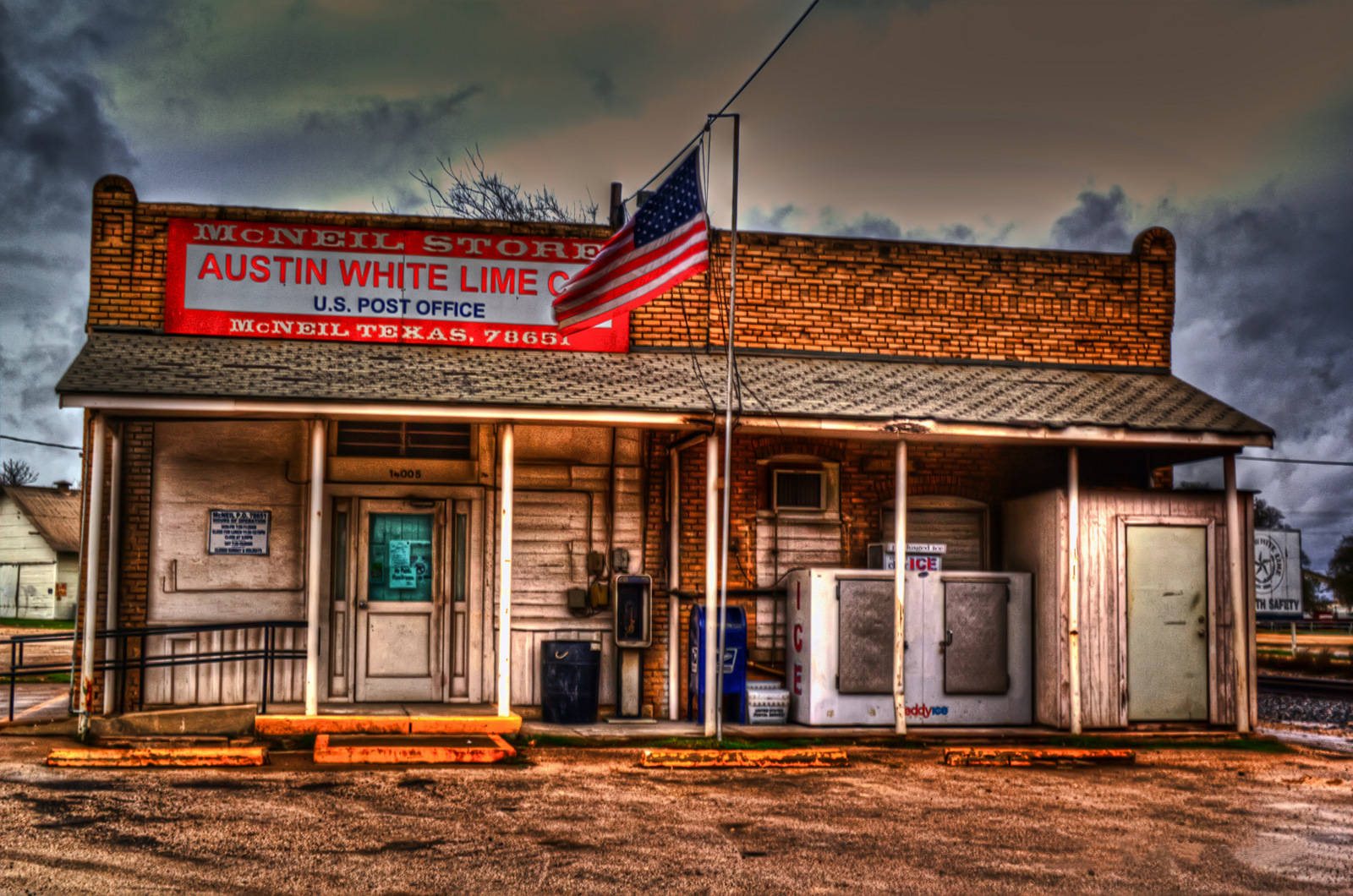 Mcneil Texas Post Office Wallpaper