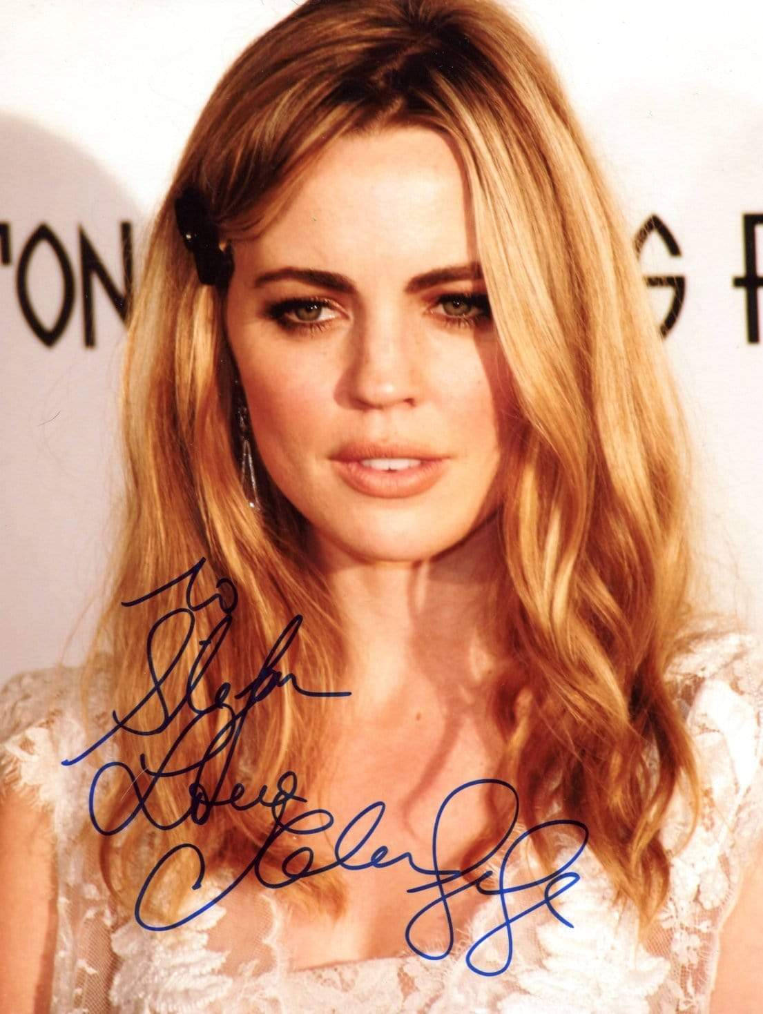 Melissa George Autograph Wallpaper