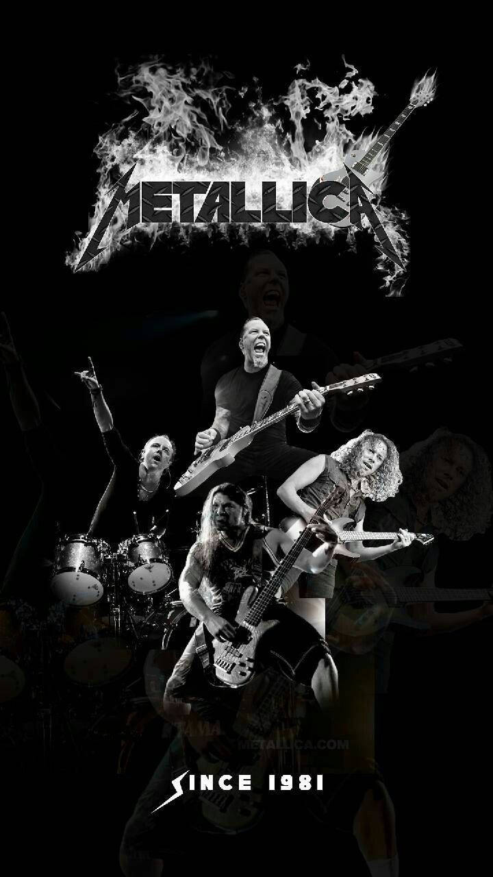 Metallica - Creating Rock Music Since 1981 Wallpaper