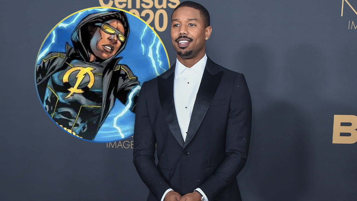 Michael B. Jordan In The Role Of Static Shock Wallpaper