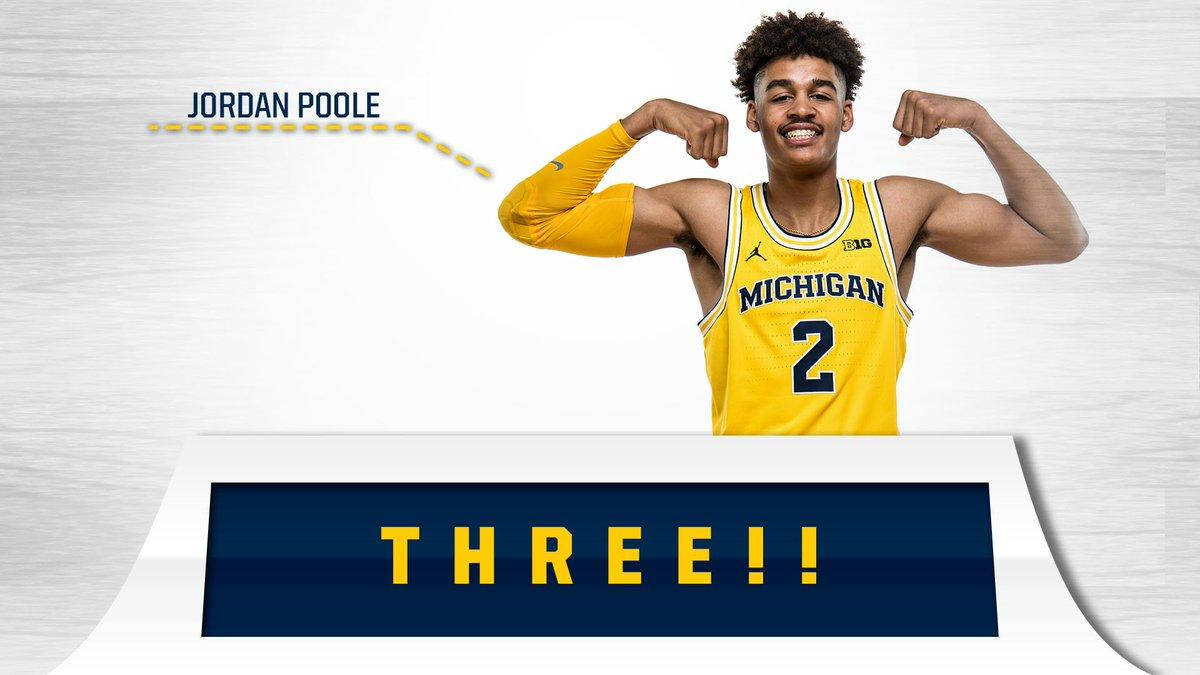 Michigan Yellow Jordan Poole Wallpaper