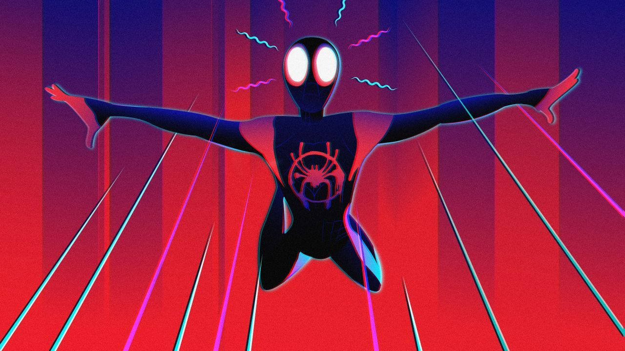 Miles Morales Goes Retro Wallpaper