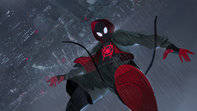 Miles Morales In The Rain Wallpaper