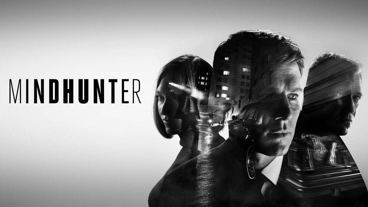 Mindhunter Series Poster Featuring Lead Characters Wallpaper