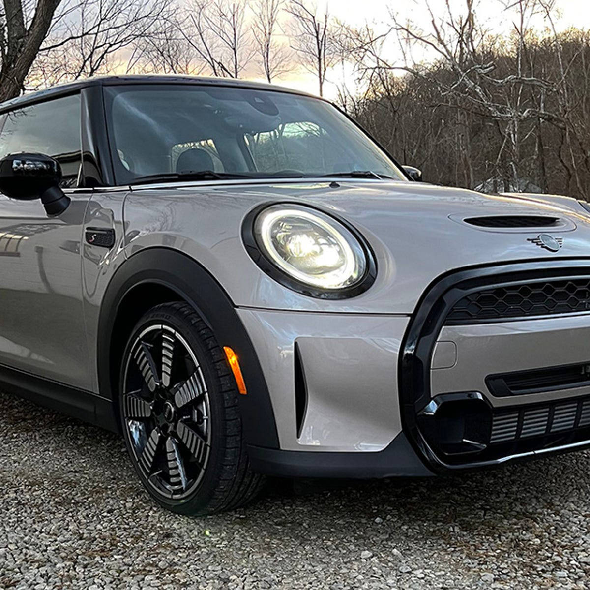 Mini Gray Aesthetic Car Wallpaper