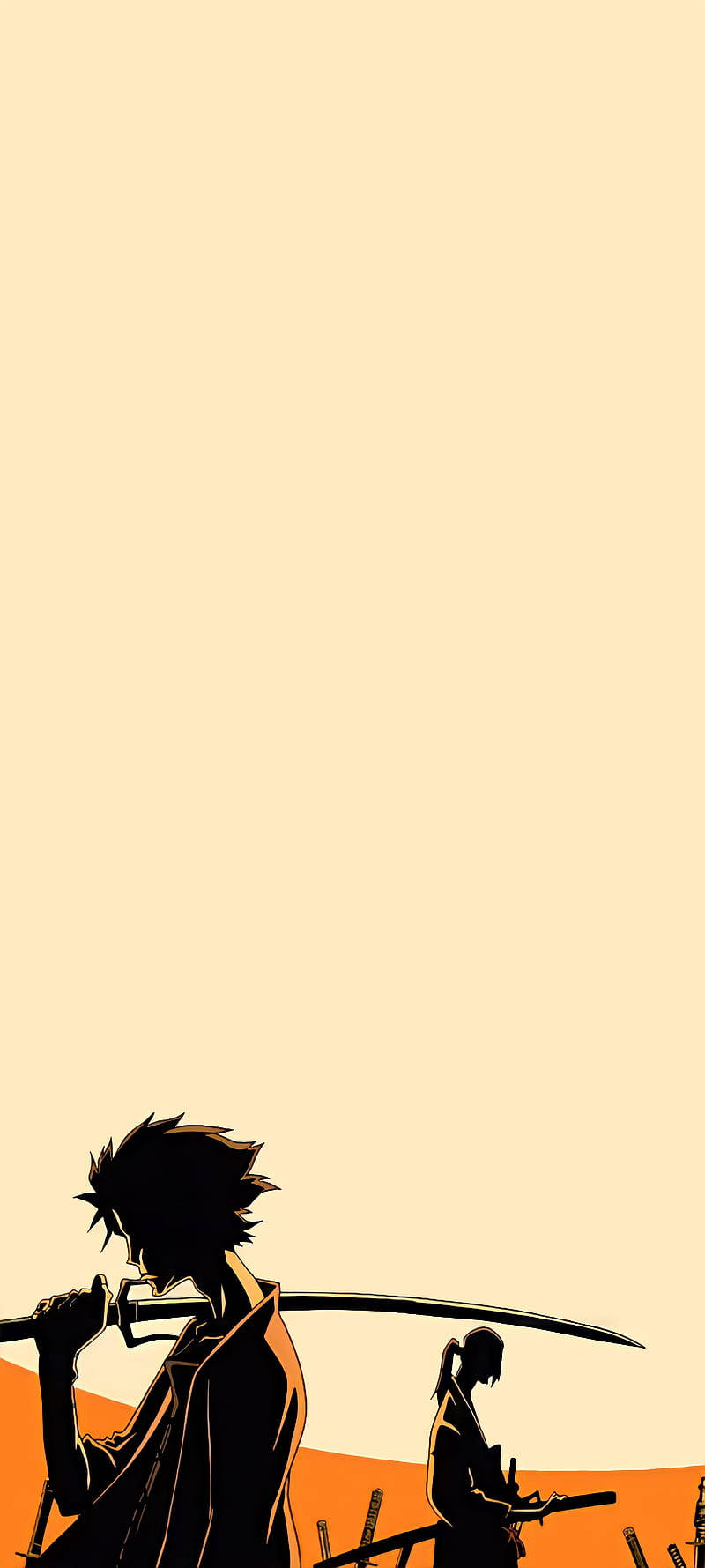 Minimalist Anime Phone Samurai Champloo Wallpaper