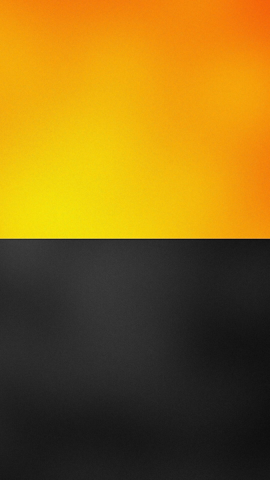 Minimalist Black And Yellow Hd Iphone Wallpaper