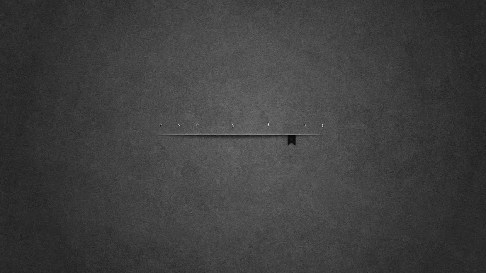 Minimalist Dark Gray Wallpaper