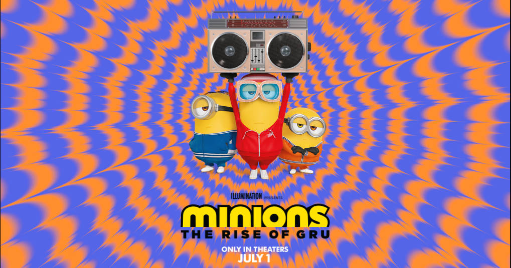 Minions The Rise Of Gru Boombox Wallpaper