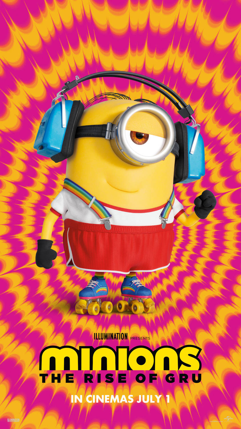 Minions The Rise Of Gru Skates Wallpaper