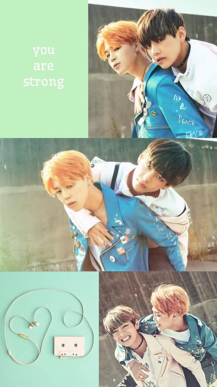 Mint Green Vmin Aesthetic Wallpaper