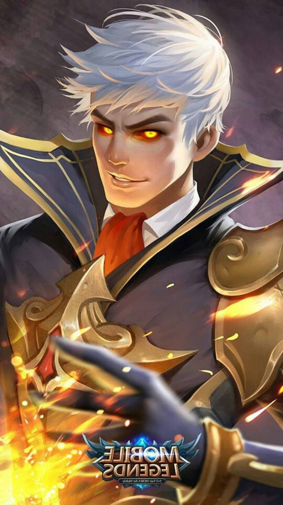 Mobile Legends Fiery Inferno Alucard Hd Wallpaper