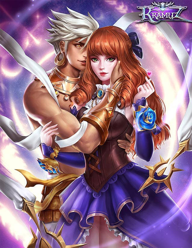 Mobile Legends Guinevere And Vale Fanart Wallpaper