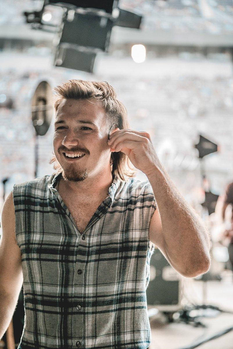 Morgan Wallen Concert Rehearsal Wallpaper