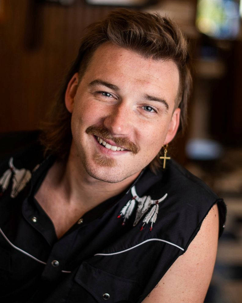 Morgan Wallen Mustache Wallpaper