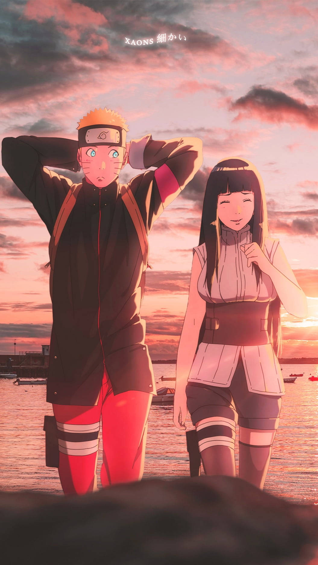 Moving Naruto Love Hinata Wallpaper