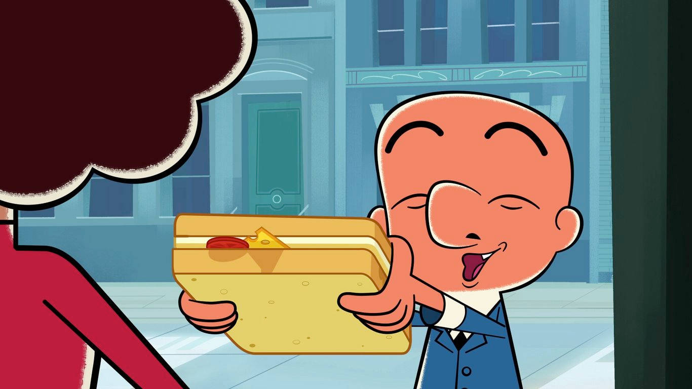 Mr Magoo Offering A Sandwich Wallpaper