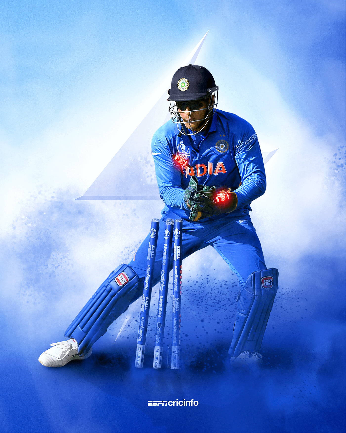 Msd Artistic Wearing Blue Wallpaper