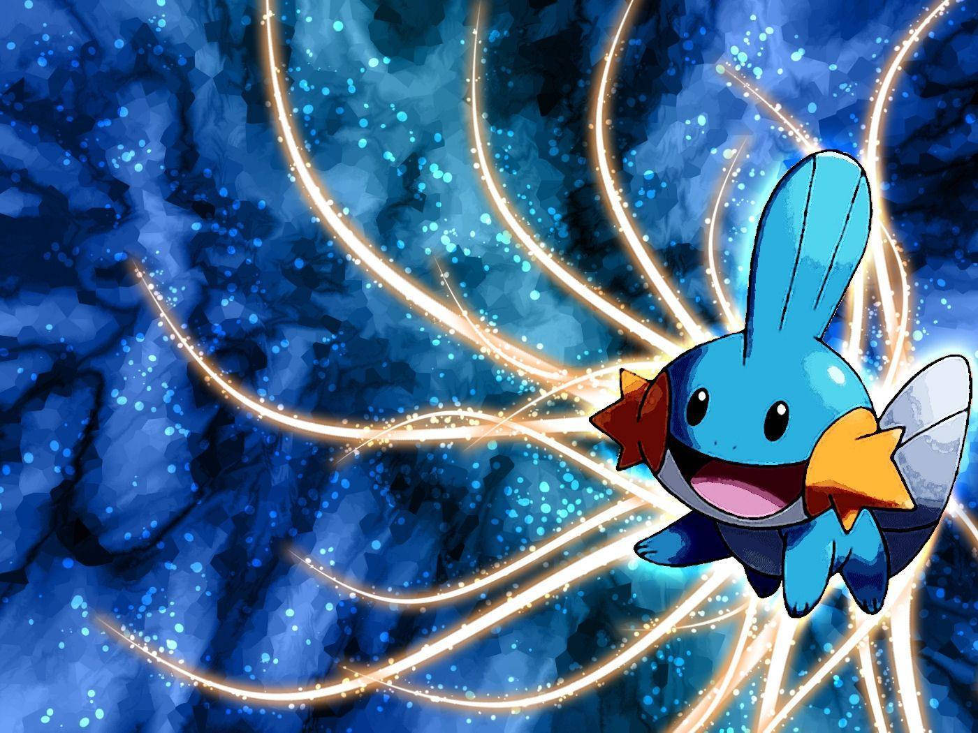 Mudkip Fantasy Water Wallpaper