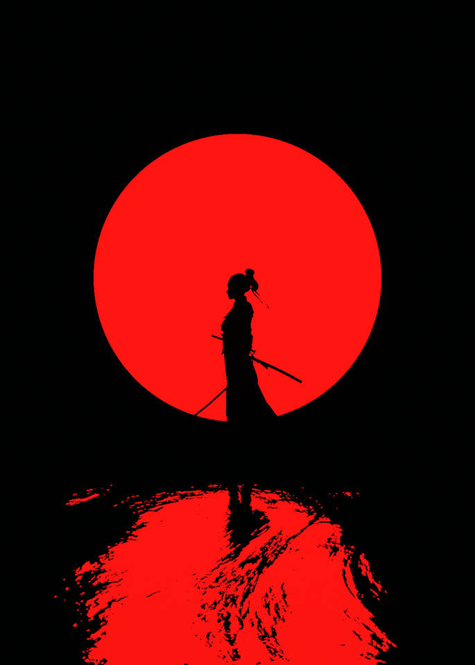 Mulan Rising Above The Red Sun Wallpaper