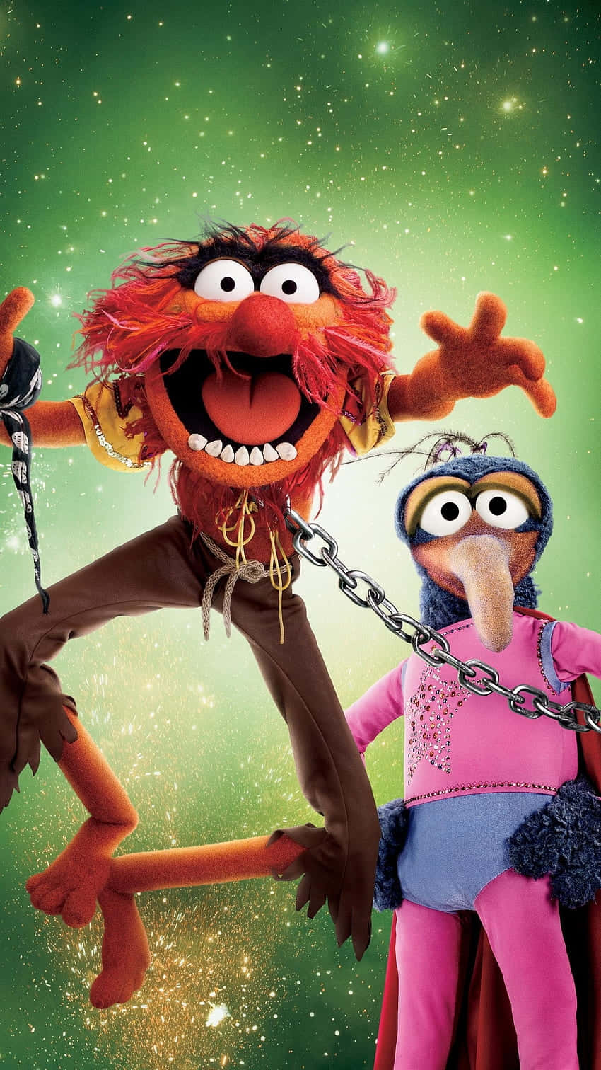 Muppets Animaland Gonzo Starry Backdrop Wallpaper