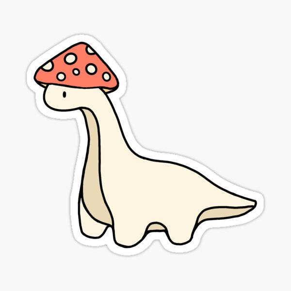 Mushroom Aesthetic Dino Wallpaper