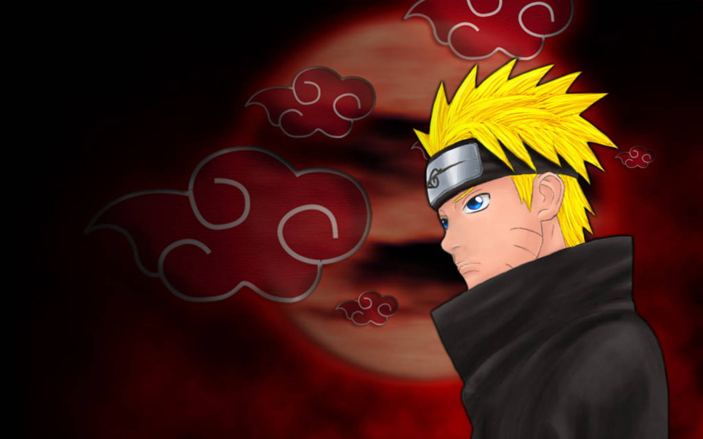 Naruto Akatsuki Cloud Iphone Wallpaper