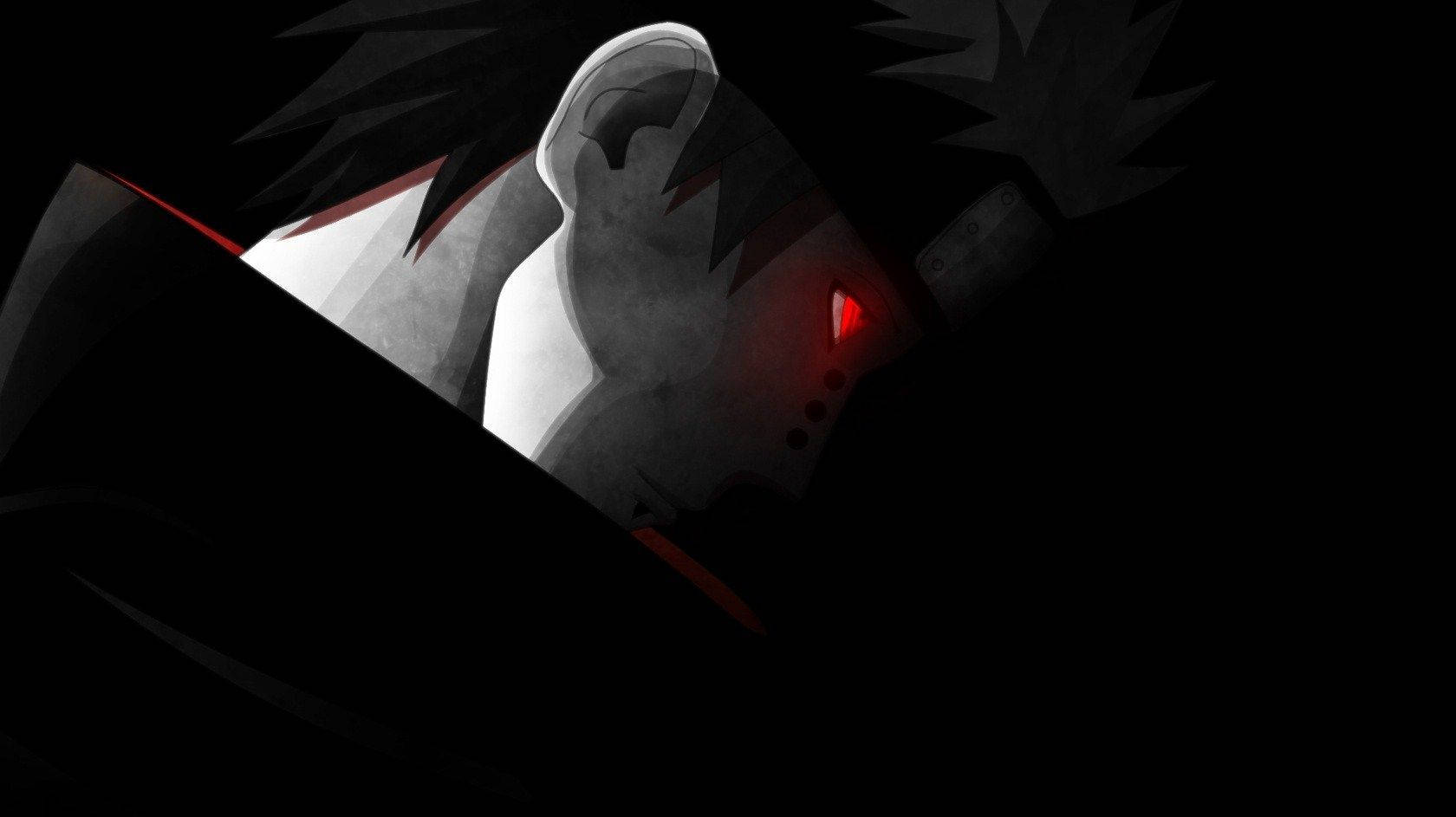 Naruto Black Pain Controlled By Nagato Sharingan Eyes Wallpaper