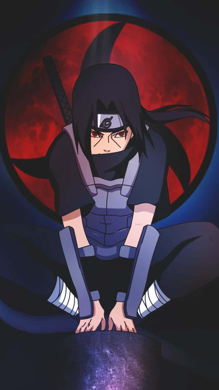 Naruto Itachi Live Crouching Wallpaper