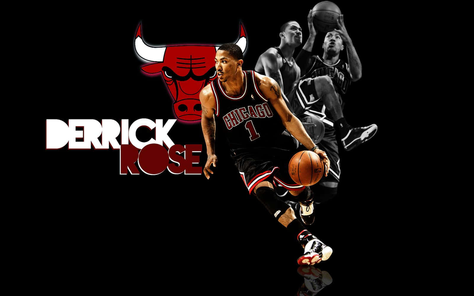 Nba Champion Derrick Rose Wallpaper