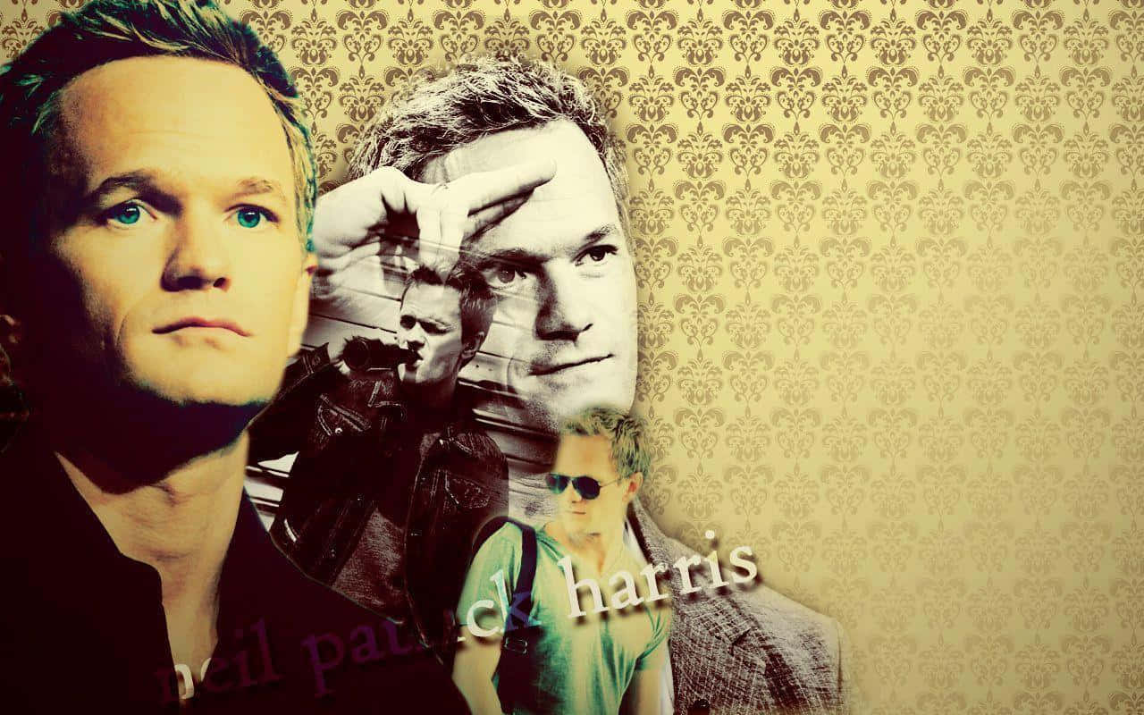 Neil Patrick Harris Glowing In A Sophisticated Attire Wallpaper