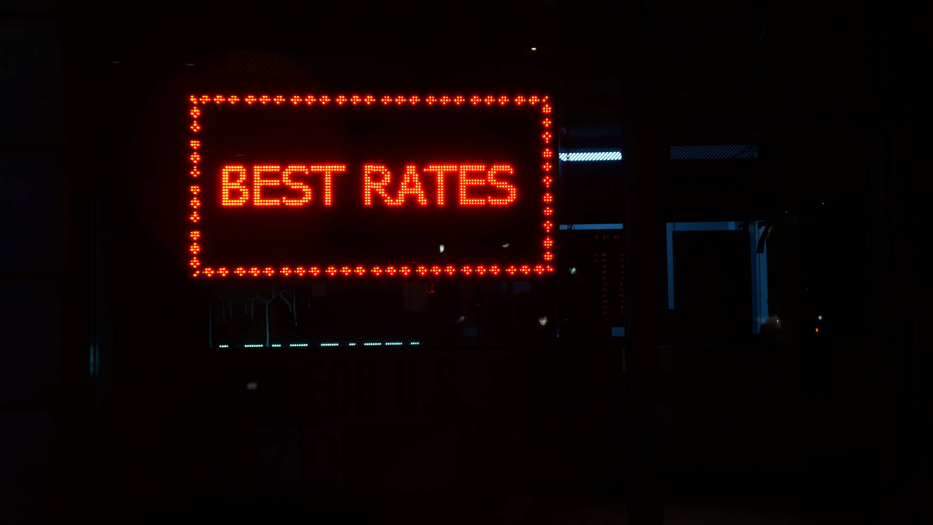 Neon Lights And Best Forex Rates Wallpaper