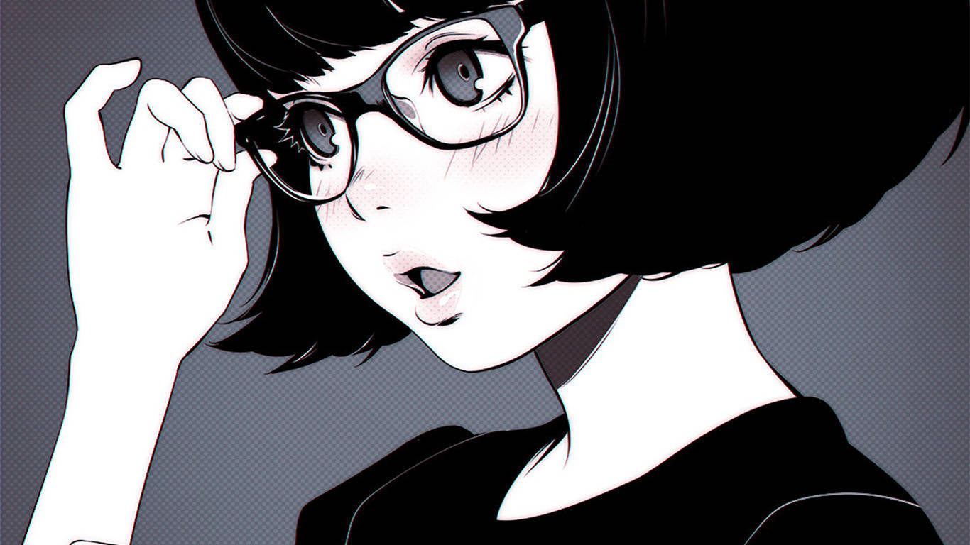 Nerdy Girl Edgy Anime Pfp Wallpaper