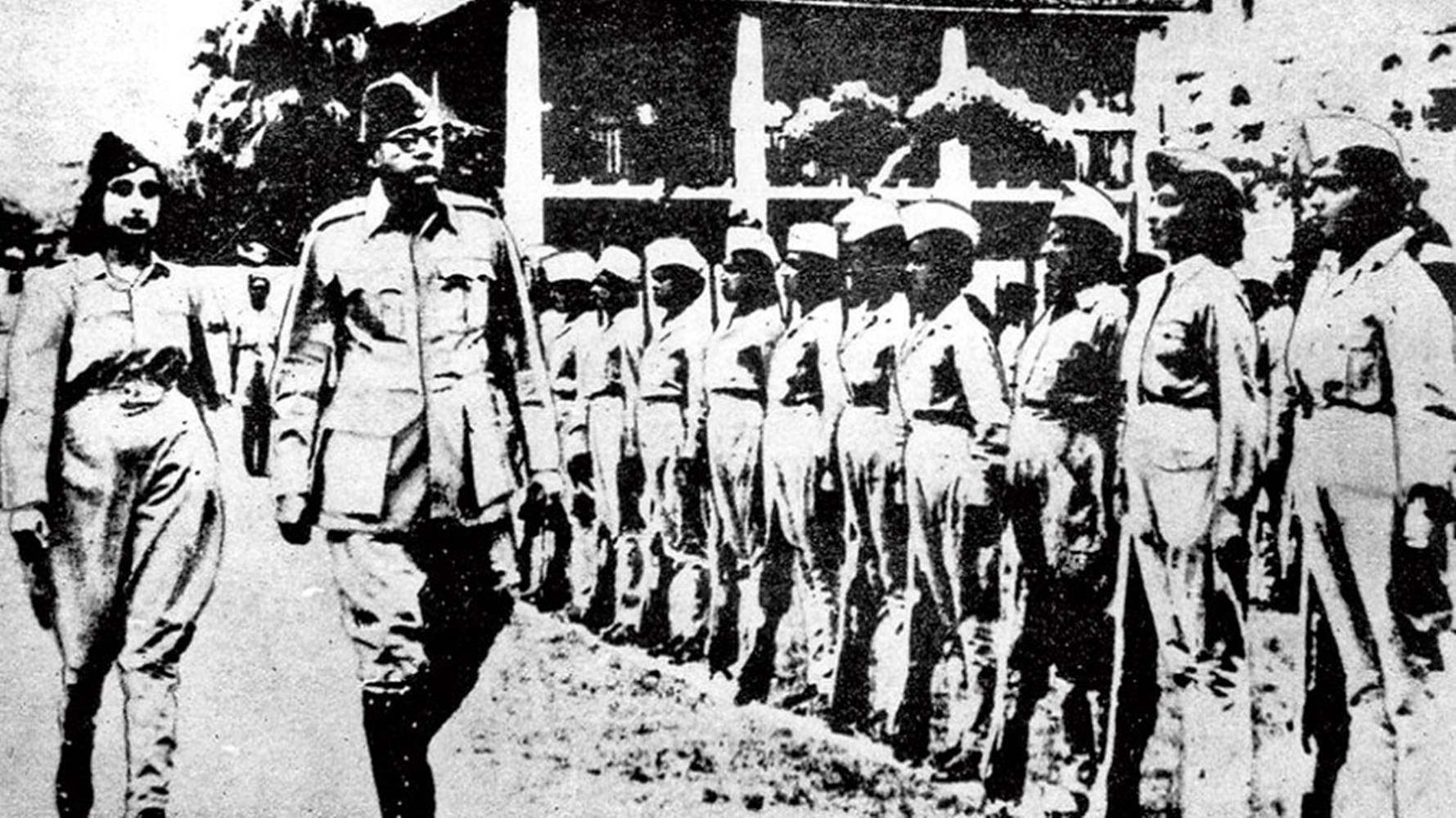 Netaji Bose Old Photo Wallpaper