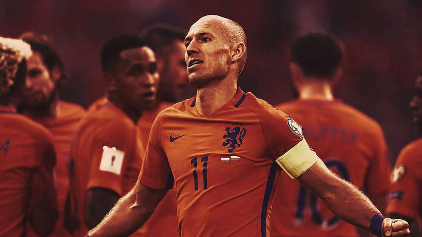 Netherlands National Football Team Arjen Robben Wallpaper