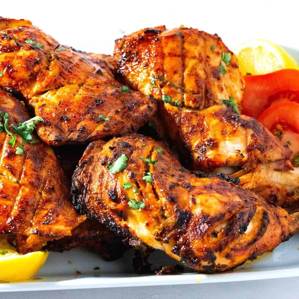 Netted Tandoori Chicken Wallpaper