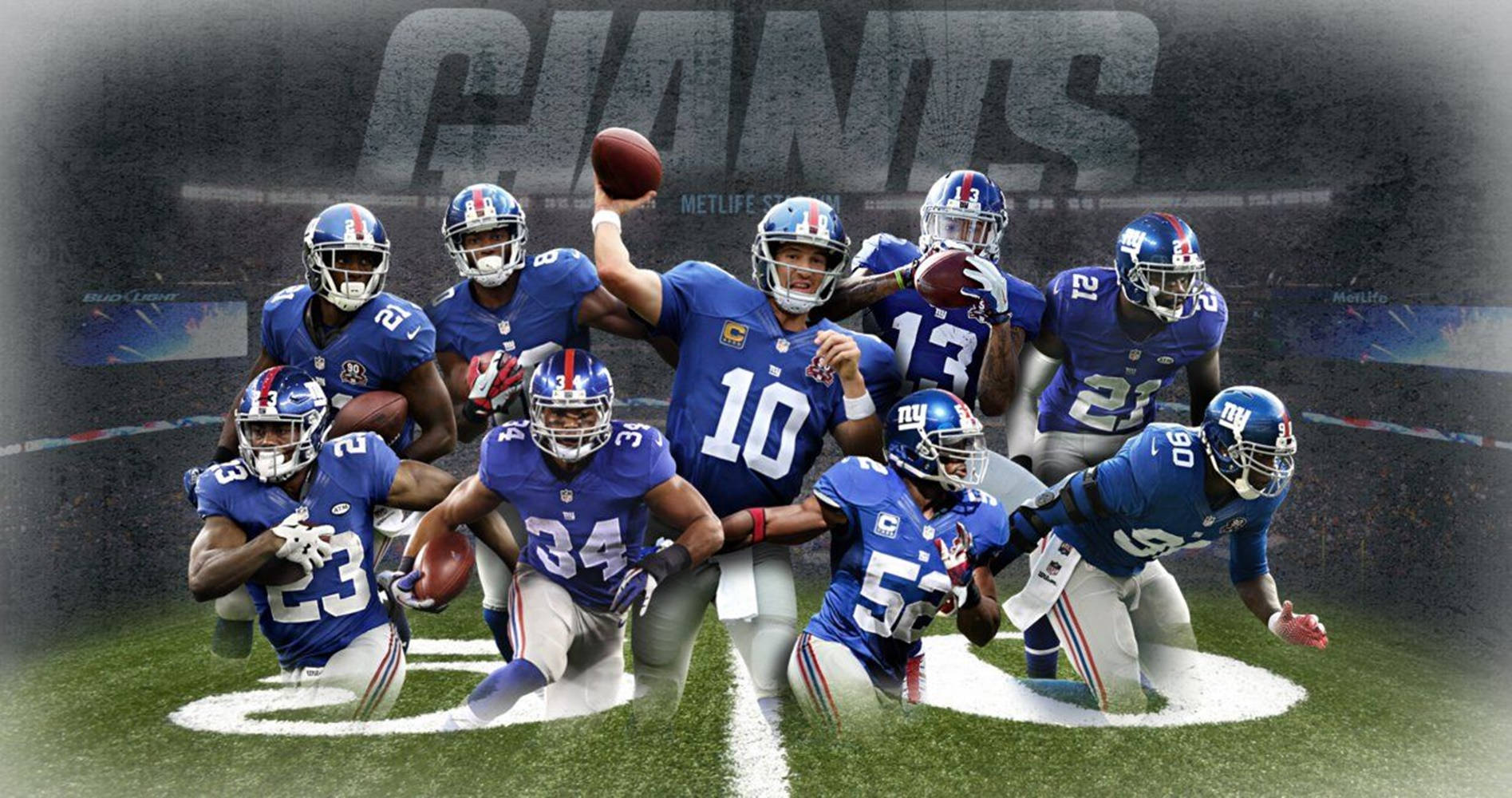 New York Giants Logo Members Wallpaper