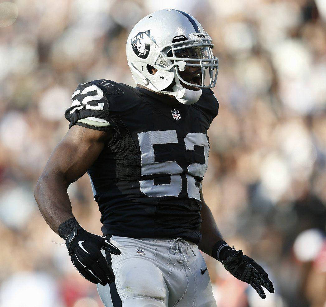 Nfl Oakland Raiders Khalil Mack Defensive End Wallpaper