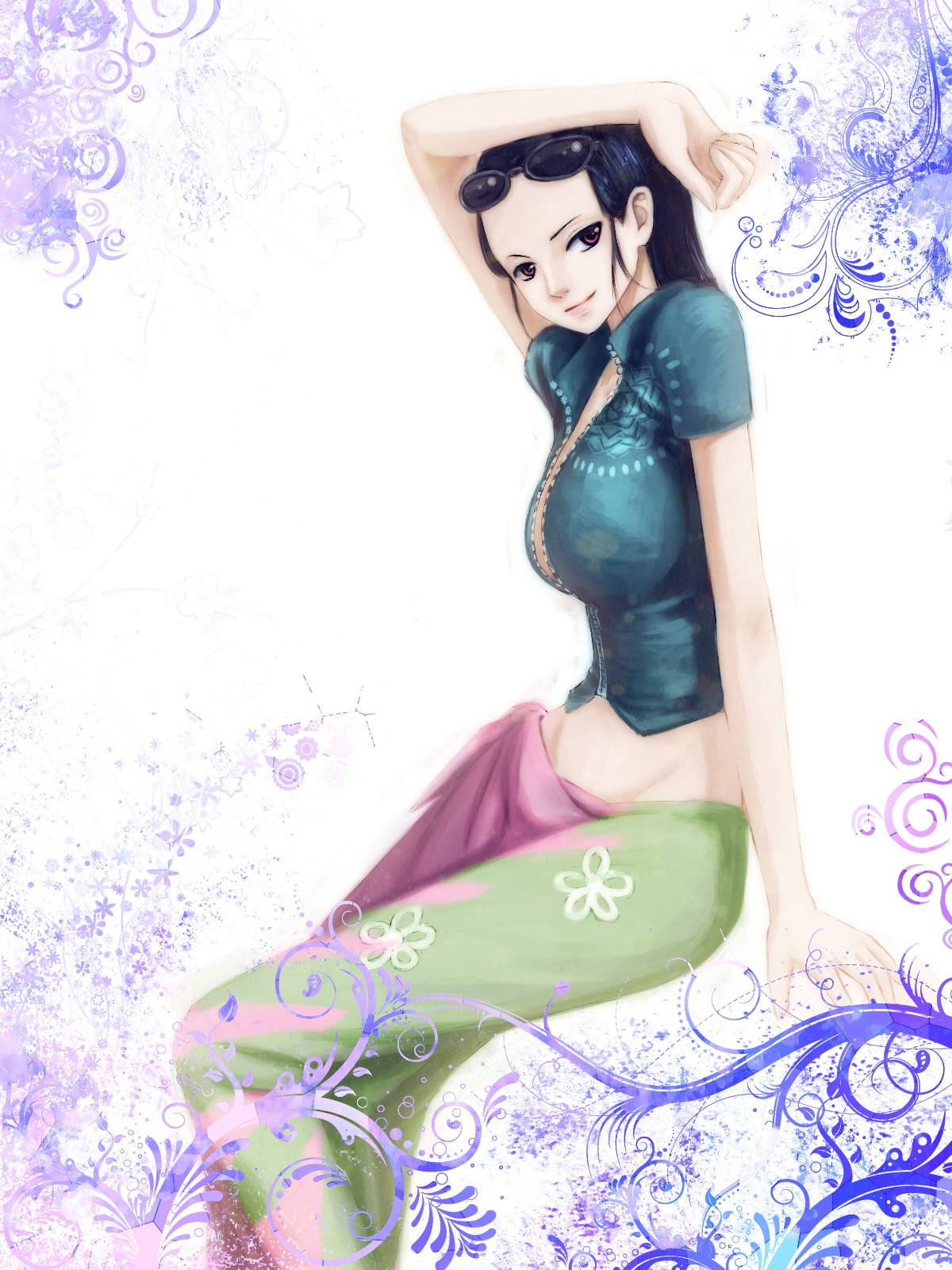 Nico Robin One Piece Casual Wallpaper